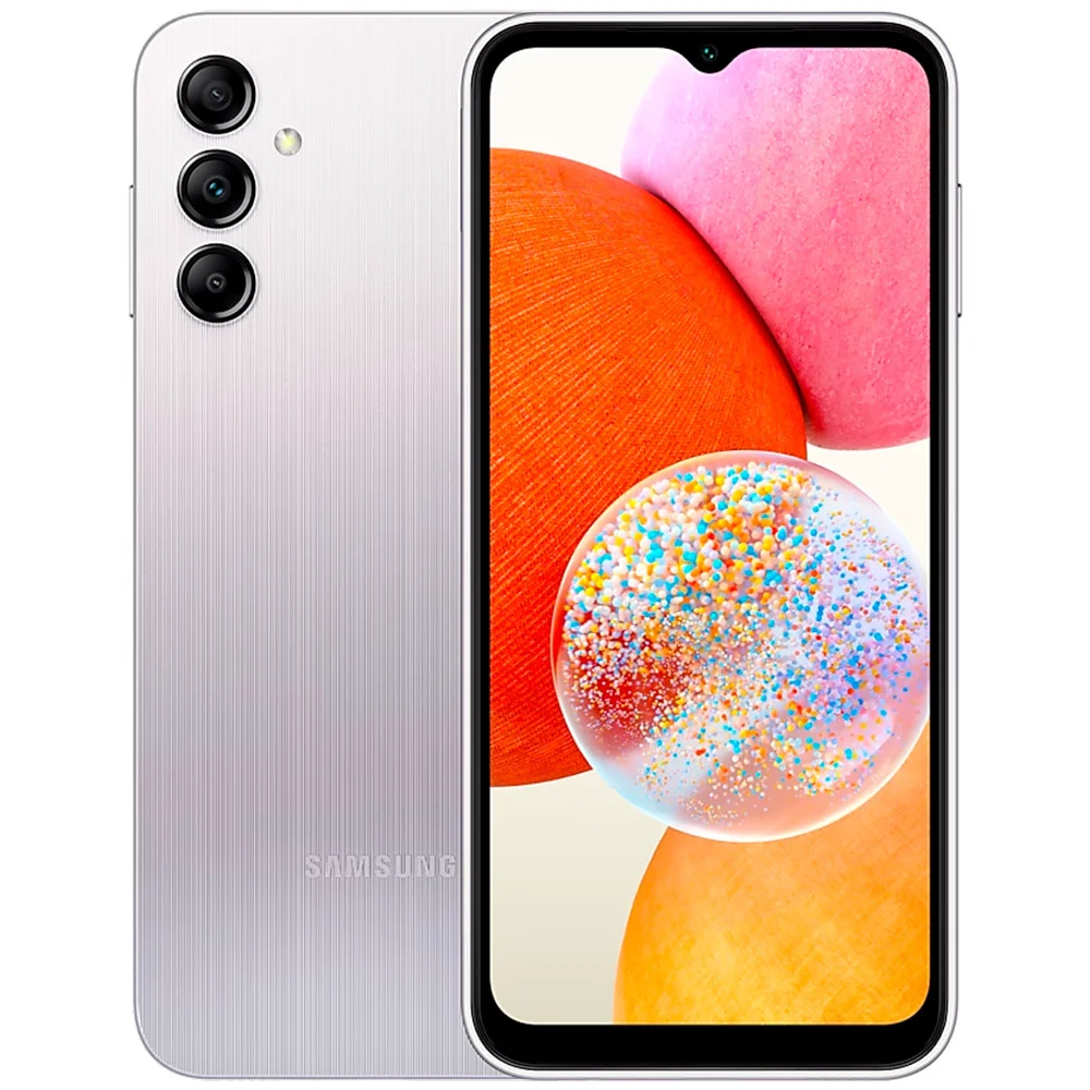 Смартфон Samsung Galaxy A14 4/128GB Silver