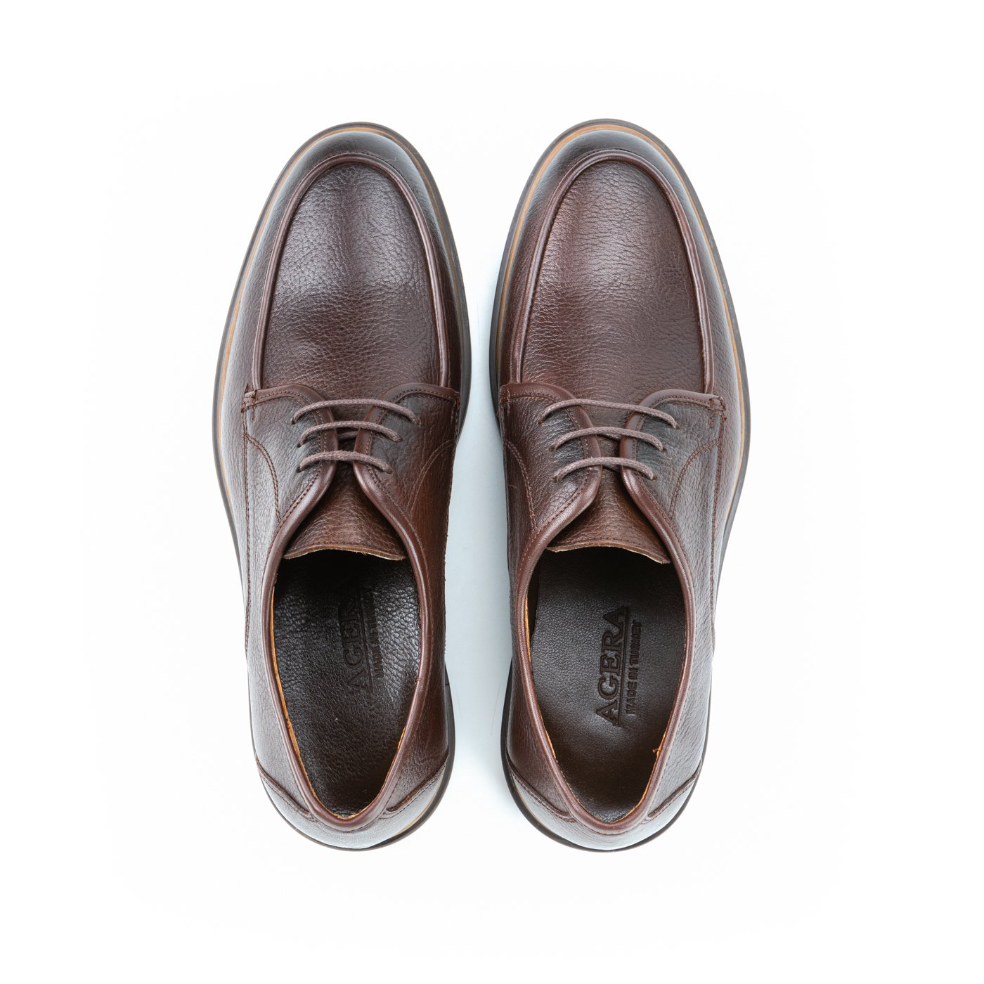 Туфли Agera AG-10729KAHVE brown 44 купить,NaN