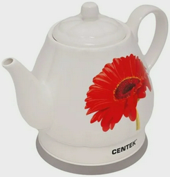 Электрочайник Centek CT-0062 2 л бело-красный