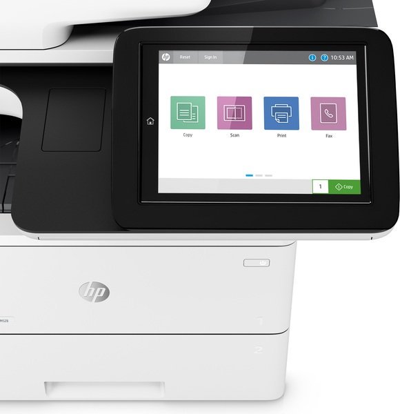 МФУ HP LaserJet Enterprise MFP M528dn 1PV64A белое купить,0