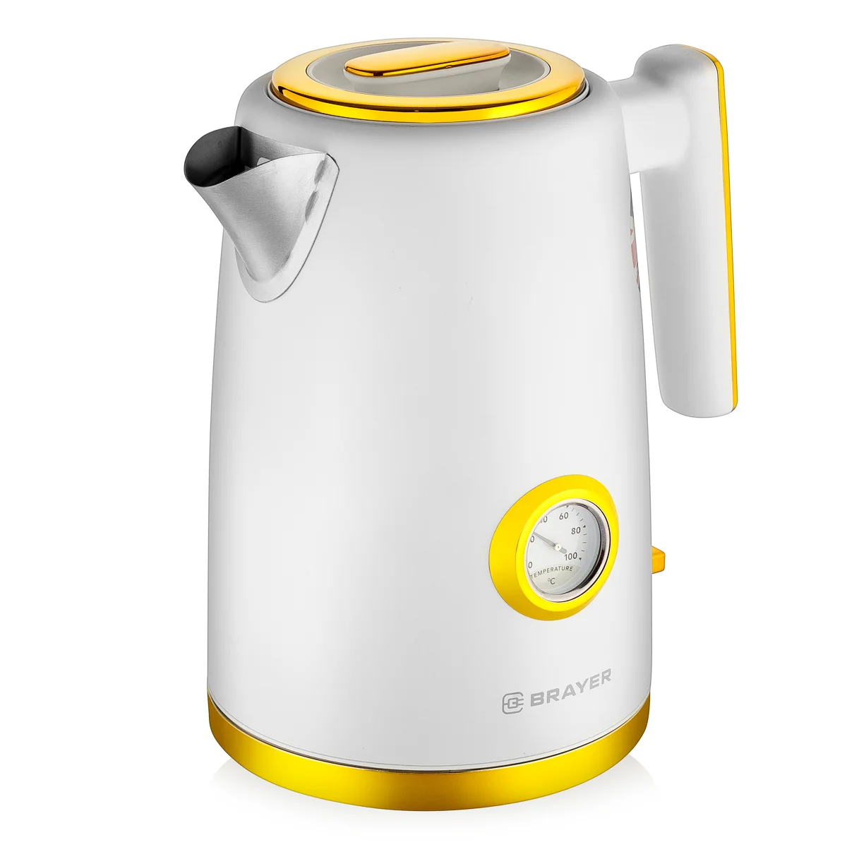 Электрический чайник Brayer BR1018 1,7 л белый