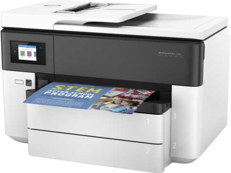 МФУ HP OfficeJet Pro 7730 Y0S19A белый купить,NaN