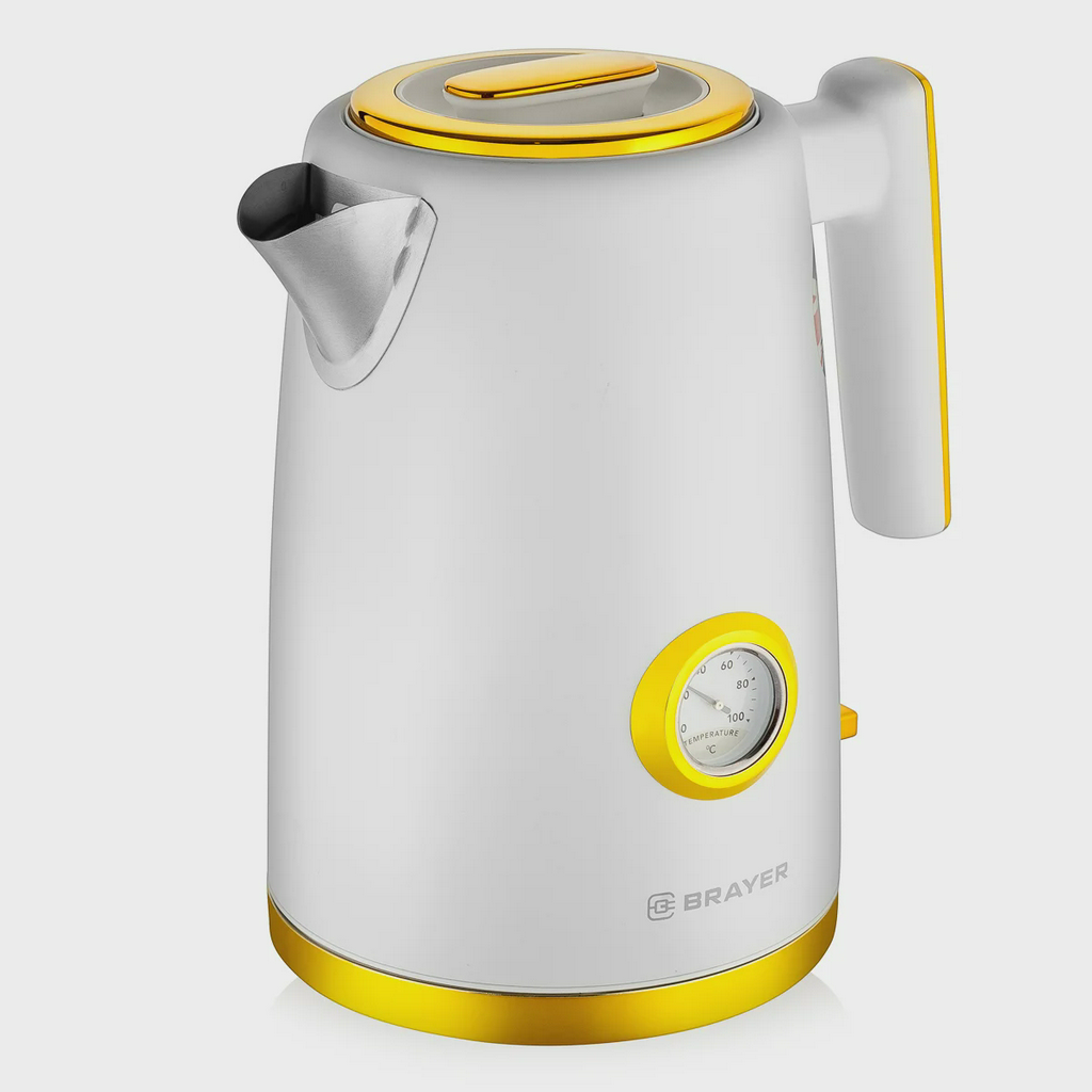 Электрический чайник Brayer BR1018 1,7 л белый