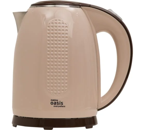 Электрочайник Oasis everywhere K-6SPI 1.7 л бежевый купить,NaN