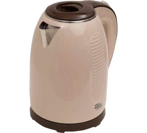 Электрочайник Oasis everywhere K-6SPI 1.7 л бежевый купить,NaN