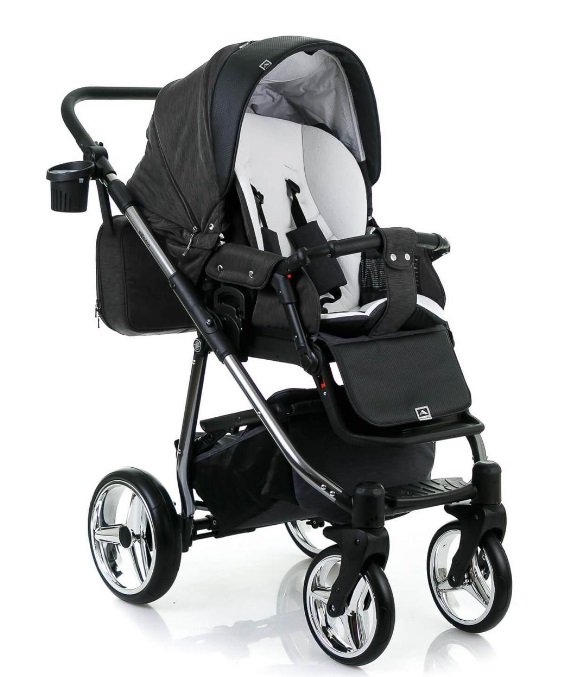 Коляска 2в1 Adamex Reggio Special Edition Y98 Black купить,NaN