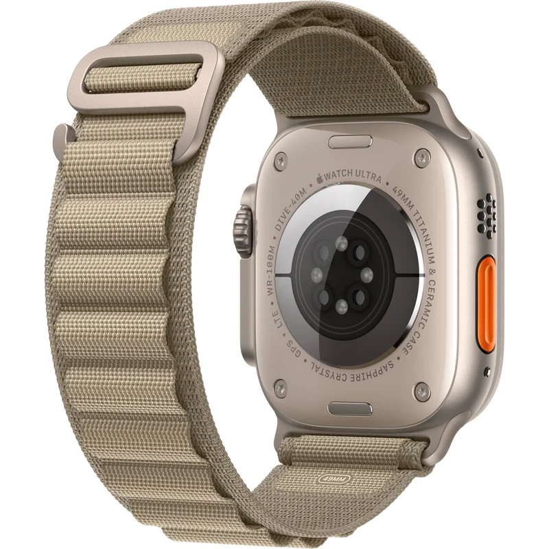 Смарт-часы Apple Watch Ultra 2 GPS + Cellular 49mm MREX3 Olive Alpine Loop — S купить,0