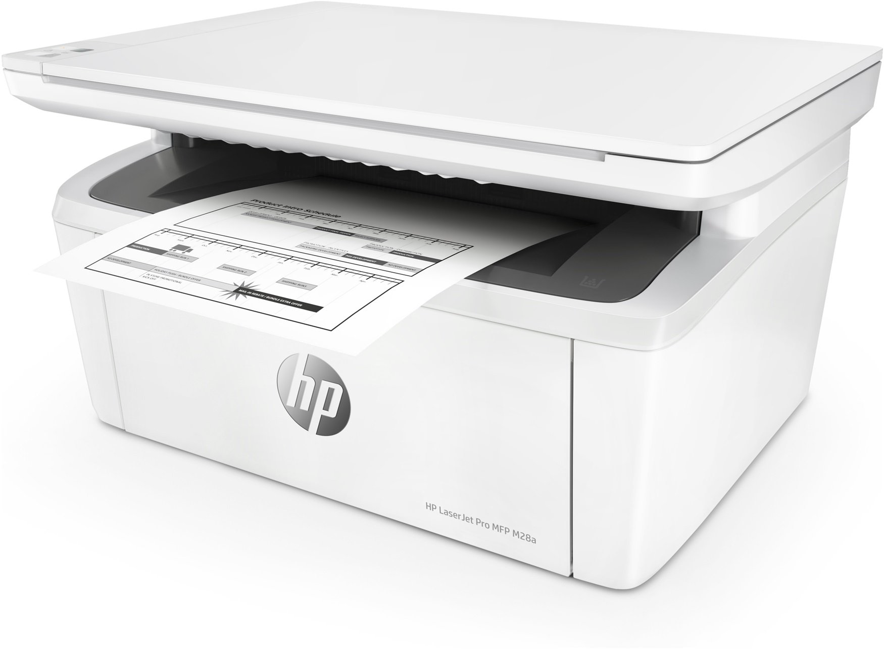 МФУ HP LaserJet Pro M28a белый купить,NaN
