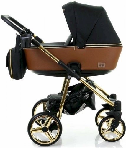 Коляска 2в1 Adamex Reggio Special Edition Y800 Black/Brown купить,NaN