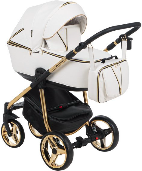 Коляска 2в1 Adamex Sierra Deluxe SR300 White купить,NaN