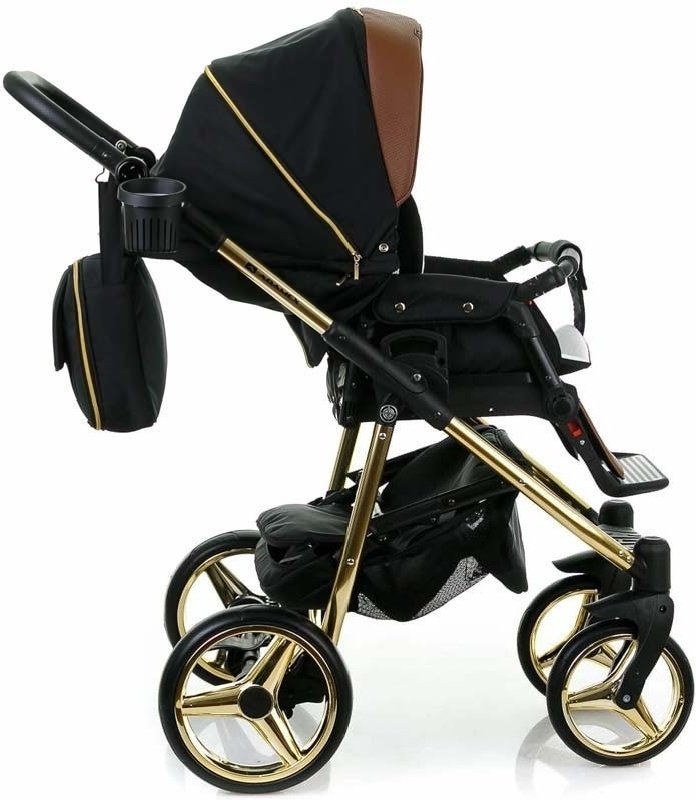 Коляска 2в1 Adamex Reggio Special Edition Y800 Black/Brown купить,NaN