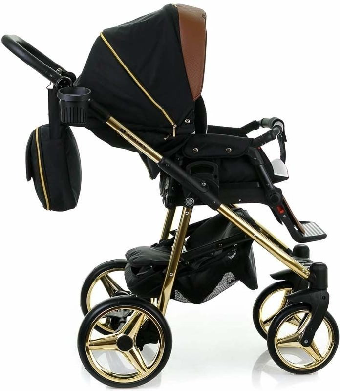 Коляска 2в1 Adamex Reggio Special Edition Y800 Black/Brown купить,NaN