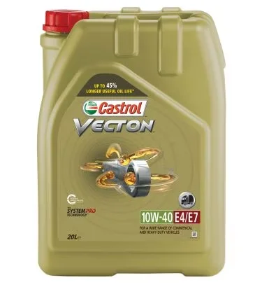 Моторное масло Castrol Vecton 15B7FB 10W-40 E4/E7 (С7) 20L синтетика дизель купить,NaN