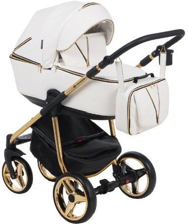 Коляска 3в1 Adamex Sierra Deluxe SR300 White купить,NaN