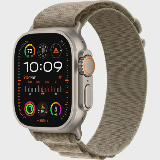 Смарт-часы Apple Watch Ultra 2 GPS + Cellular 49mm MREX3 Olive Alpine Loop — S