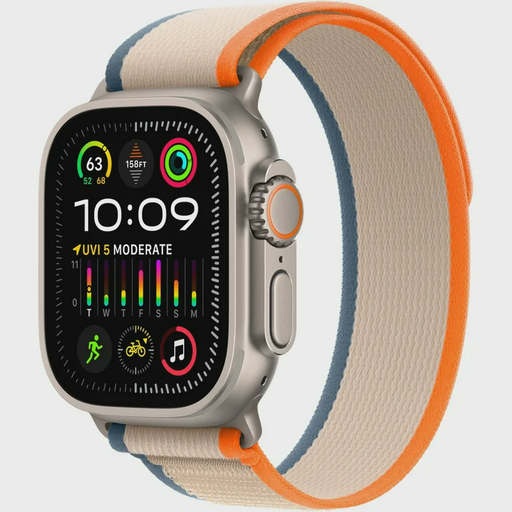 Смарт-часы Apple Watch Ultra 2 GPS + Cellular 49mm MRF13 Orange/Beige Trail Loop — S/M