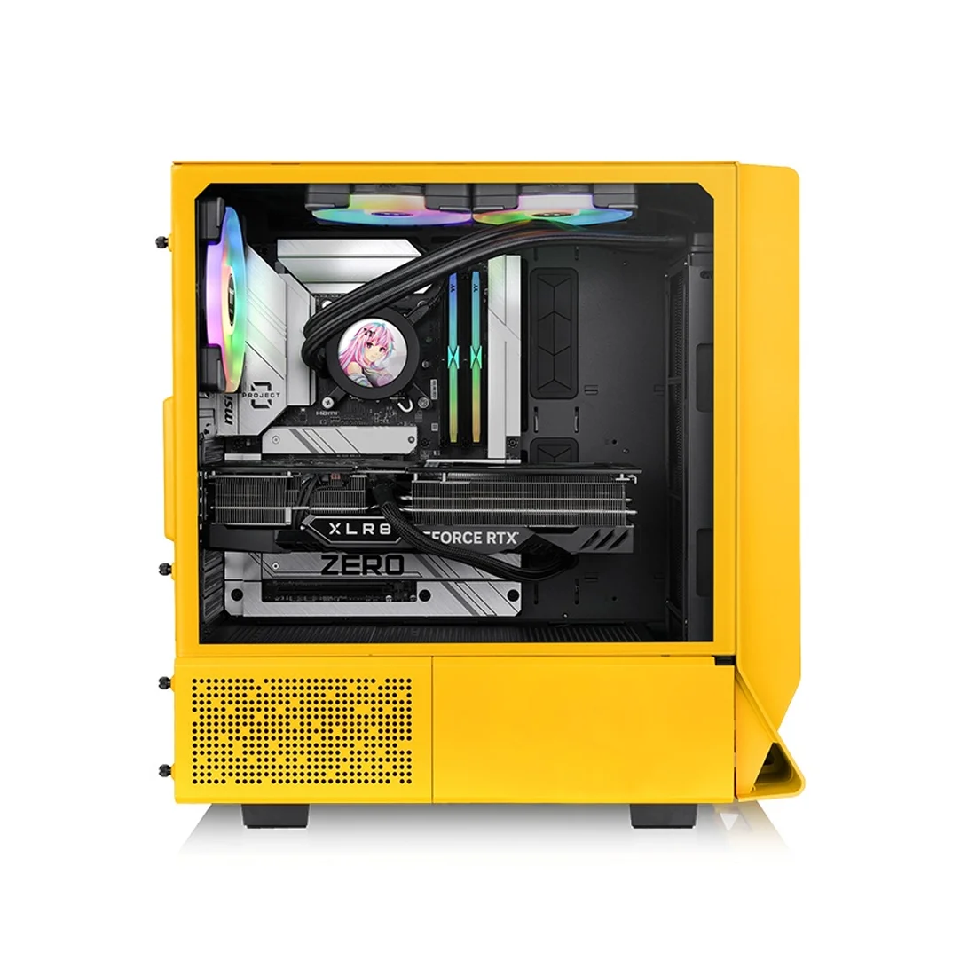 Корпус Thermaltake Ceres 350 MX Bumblebee CA-1Z3-00M4WN-00 Yellow купить,0