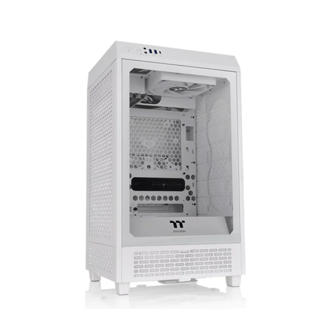 Корпус Thermaltake The Tower 200 Snow CA-1X9-00S6WN-00 White купить,0