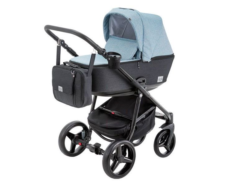 Коляска 2в1 Adamex Reggio Y40 Dark grey/Blue купить,NaN
