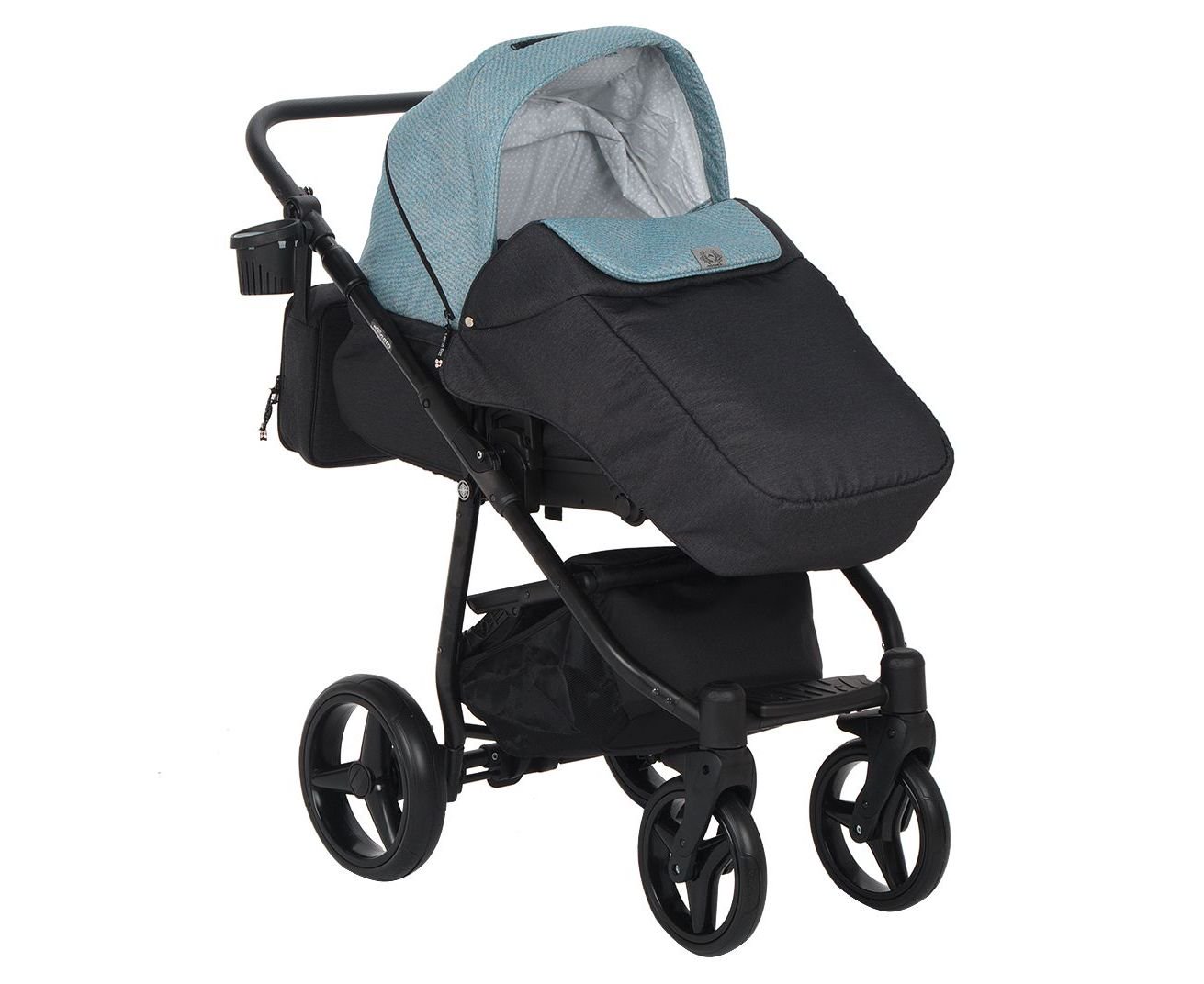 Коляска 2в1 Adamex Reggio Y40 Dark grey/Blue купить,NaN