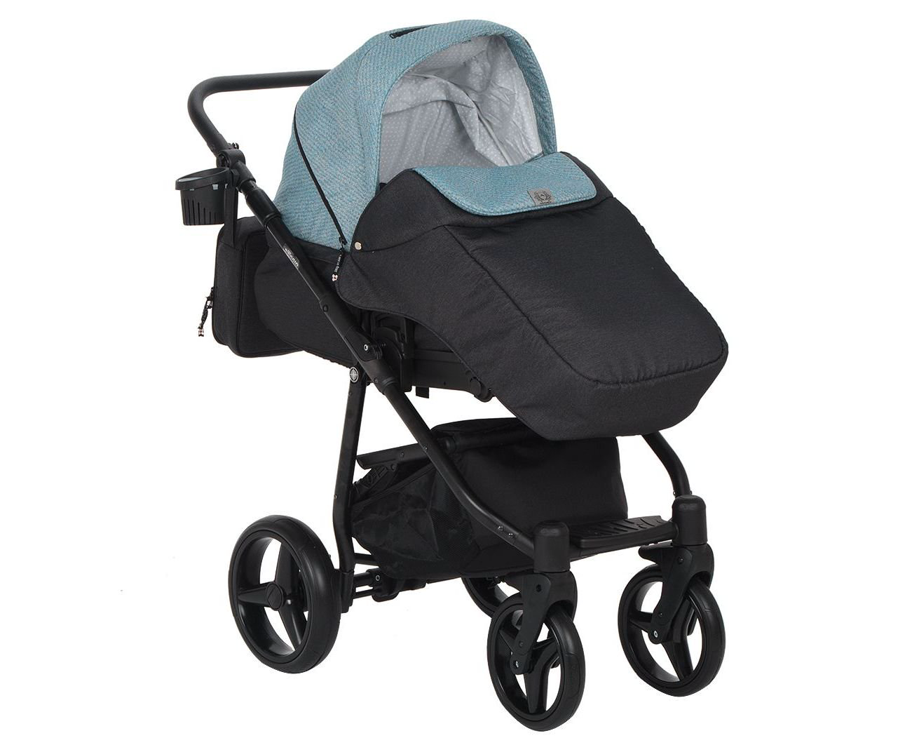 Коляска 2в1 Adamex Reggio Y40 Dark grey/Blue купить,NaN