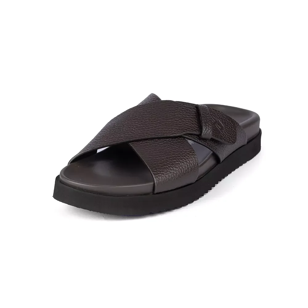 Шлепанцы Lucaguerrini 13067BV brown 45