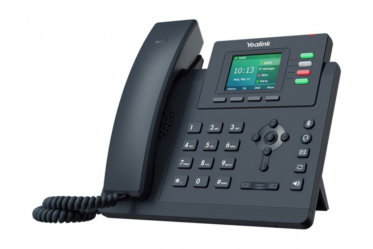 Телефон VoIP Yealink SIP-T33G черный купить,NaN
