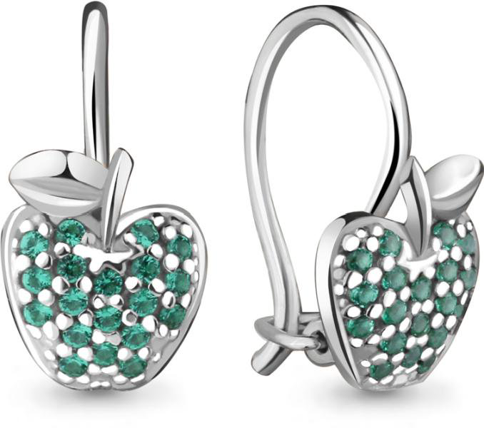 Серьги Aquamarine 42569Г 1,24гр. купить,NaN