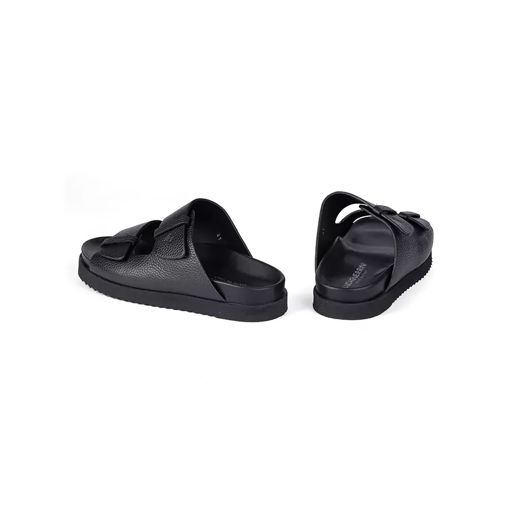 Шлепанцы Lucaguerrini 13068AV black 40 - ForteMarket Шлепанцы Lucaguerrini 13068AV black 40 купить,0