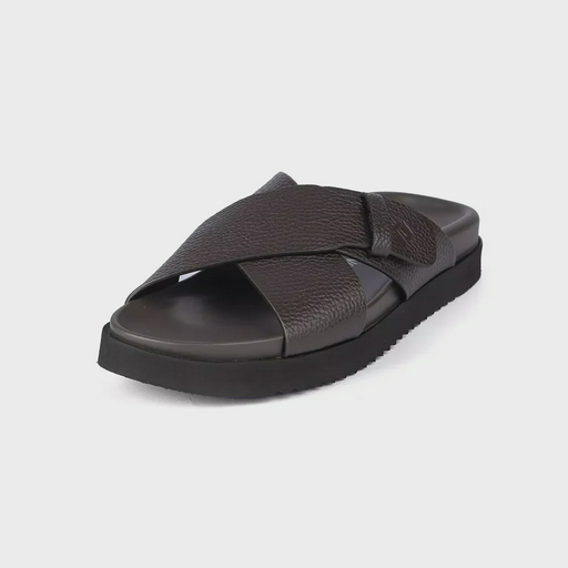 Шлепанцы Lucaguerrini 13067BV brown 40