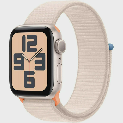 Смарт-часы Apple Watch SE 2023 GPS 40mm MR9W3 Starlight Aluminum Case with Starlight Sport Loop