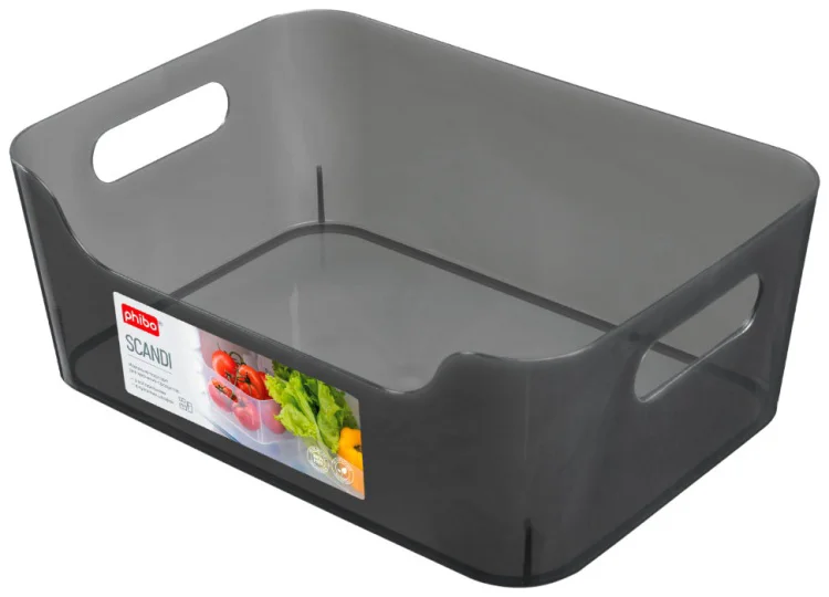 Корзинка Бытпласт Scandi 3,1л серая - ForteMarket Корзинка Бытпласт Scandi 3,1л серая купить,0