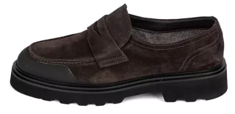 Лоферы Luca Guerrini Gummy Nero Leon Pepe 13290 AL Brown 44 купить,0