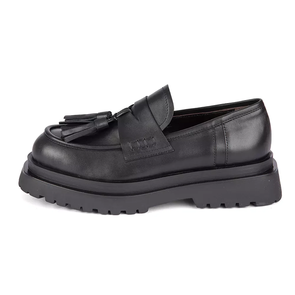 Лоферы Laura Bellariva Vitello Nero 9100 Black 38 купить,0