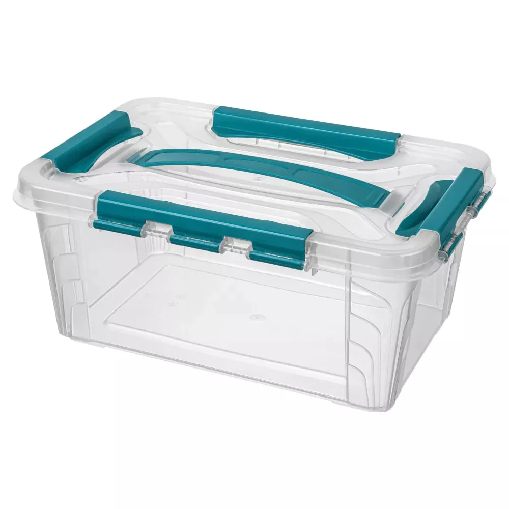 Ящик для хранения Бытпласт Grand Box 4,2л прозрачный - ForteMarket Ящик для хранения Бытпласт Grand Box 4,2л прозрачный купить,0