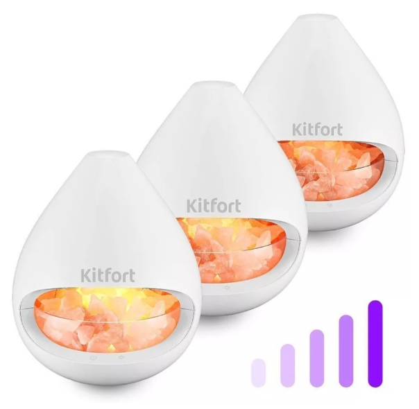 Соляная лампа-ароматизатор Kitfort KT-2844 Белый купить,36490
