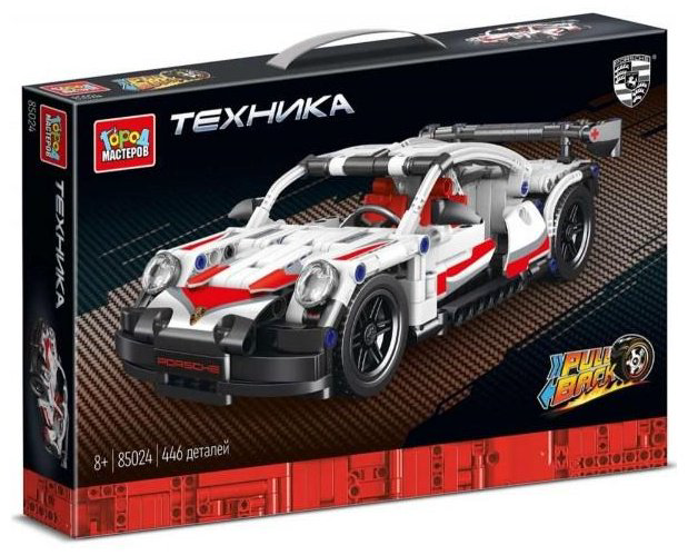Конструктор ГОРОД МАСТЕРОВ Porsche, деталей 446 шт купить,NaN