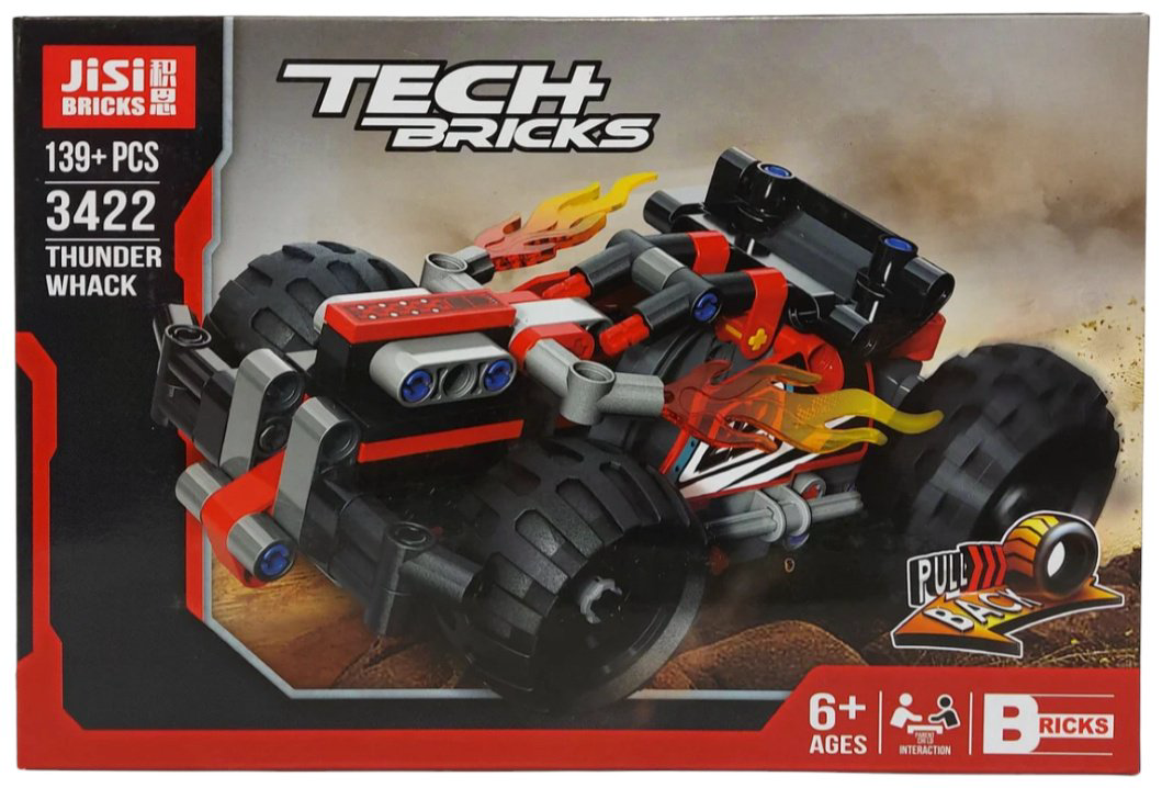 Конструктор Tech Bricks Громовой удар, деталей 139 шт купить,NaN