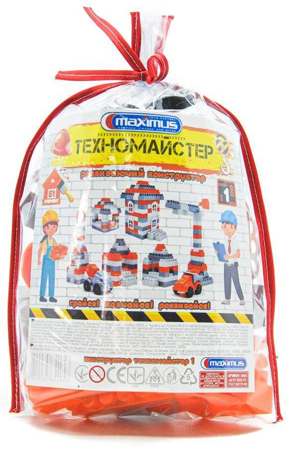 Конструктор ТехноК Техномастер, деталей 30 шт купить,NaN
