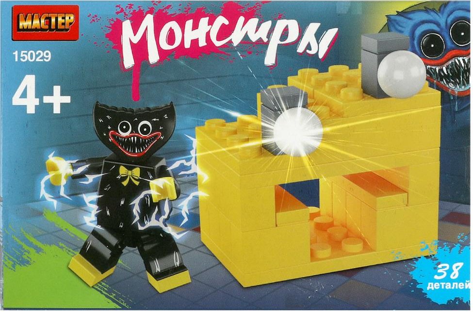 Конструктор Мастер Монстры, деталей 38 шт купить,NaN