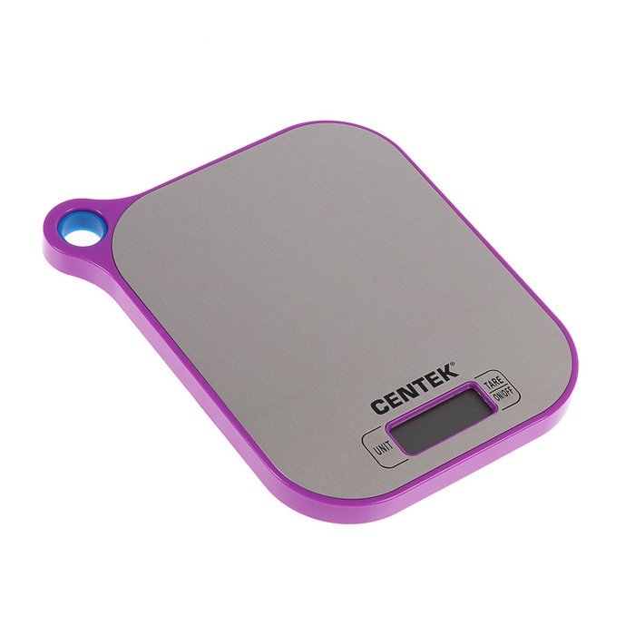 Весы Centek CT-2461 серебристо-фиолетовые