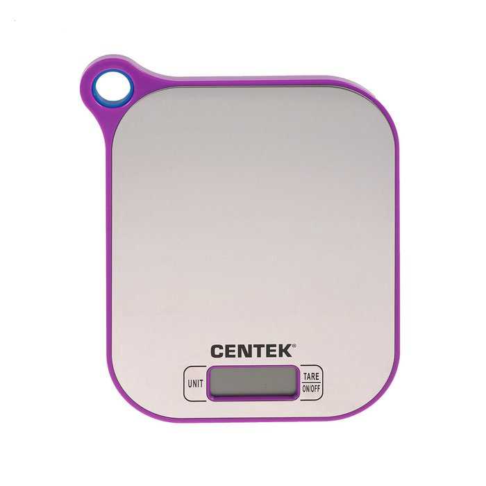 Весы Centek CT-2461 серебристо-фиолетовые купить,NaN