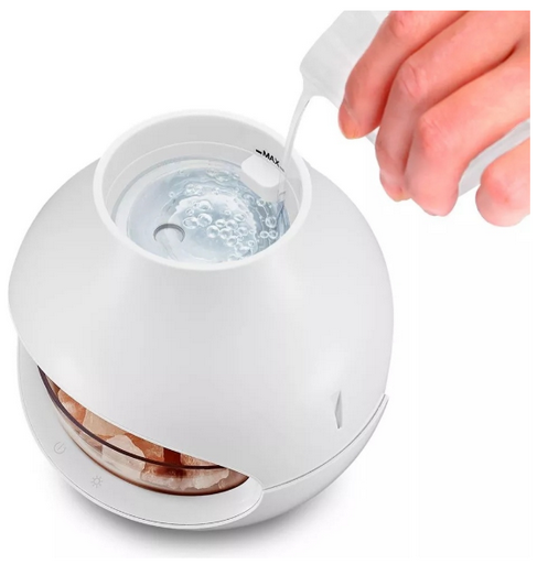 Соляная лампа-ароматизатор Kitfort KT-2844 Белый