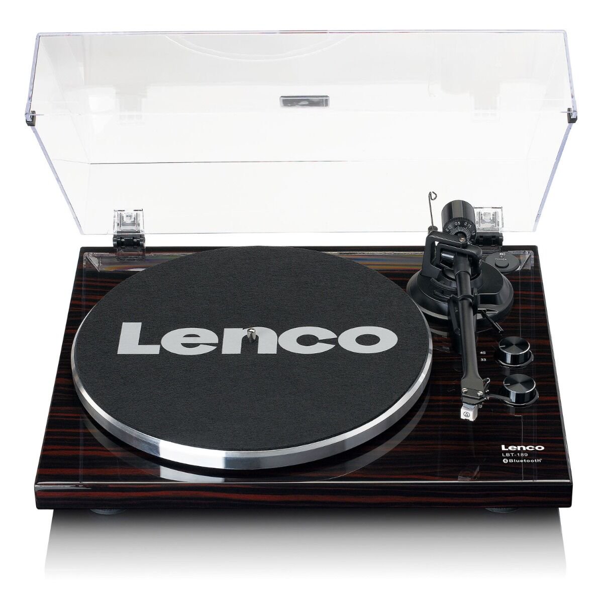 Проигрыватель виниловых дисков Lenco LBT-189 WALNUT c Bluetooth LBT-189WA купить,NaN