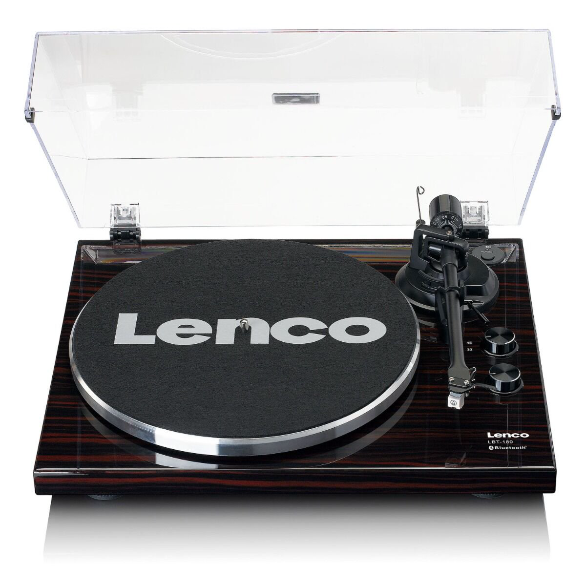 Проигрыватель виниловых дисков Lenco LBT-189 WALNUT c Bluetooth LBT-189WA купить,NaN