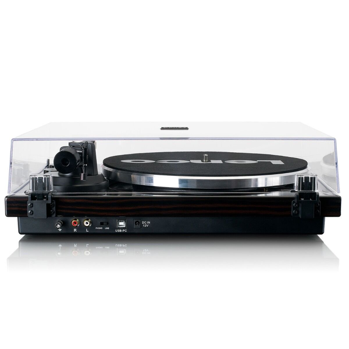 Проигрыватель виниловых дисков Lenco LBT-189 WALNUT c Bluetooth LBT-189WA купить,NaN