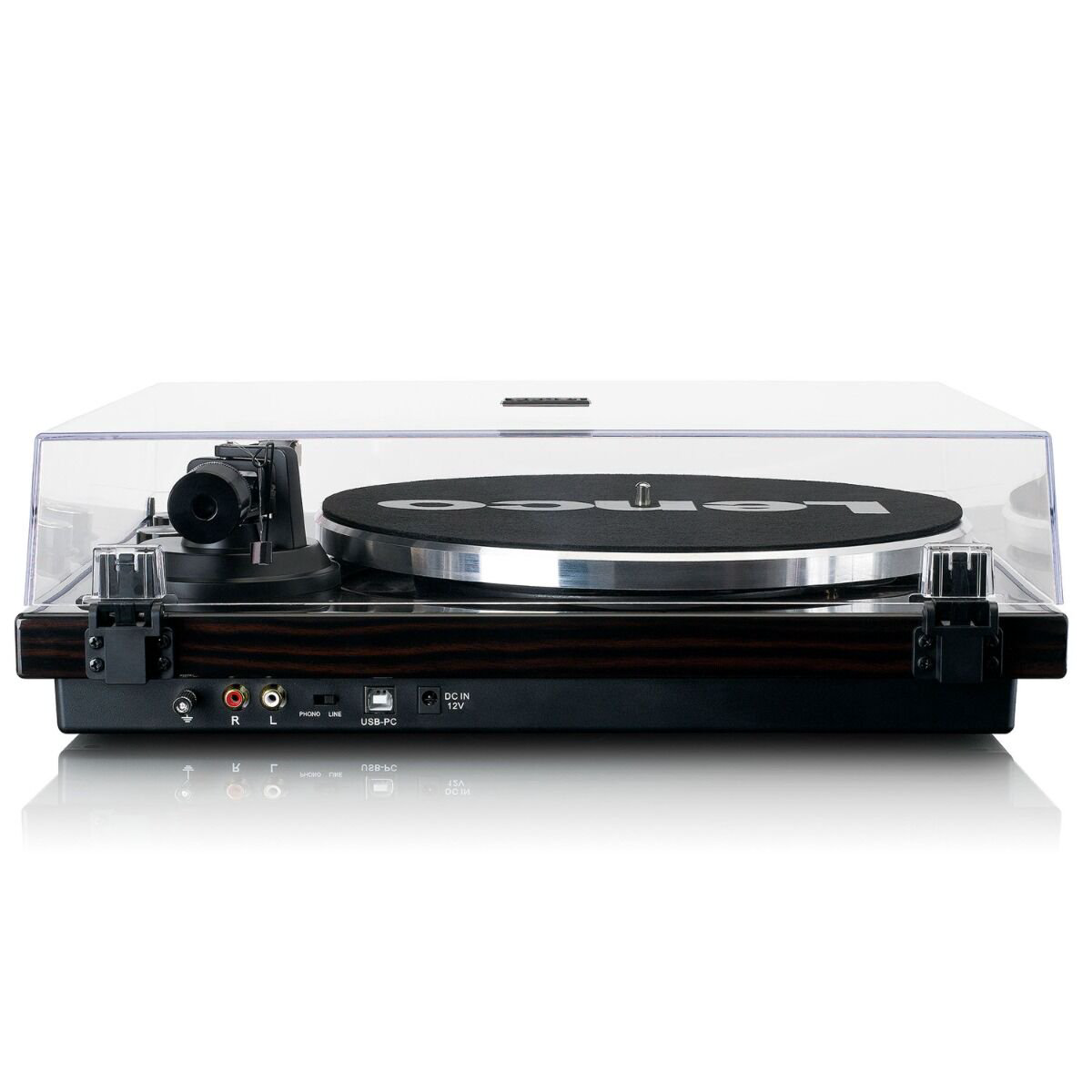 Проигрыватель виниловых дисков Lenco LBT-189 WALNUT c Bluetooth LBT-189WA купить,NaN