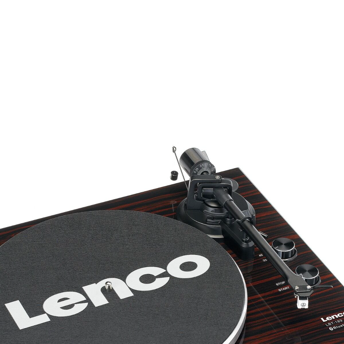 Проигрыватель виниловых дисков Lenco LBT-189 WALNUT c Bluetooth LBT-189WA купить,NaN