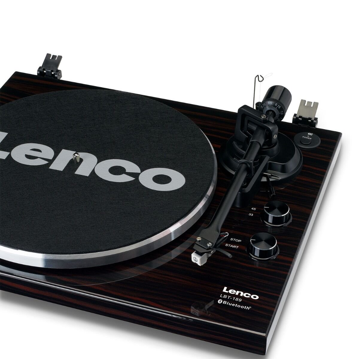 Проигрыватель виниловых дисков Lenco LBT-189 WALNUT c Bluetooth LBT-189WA купить,NaN