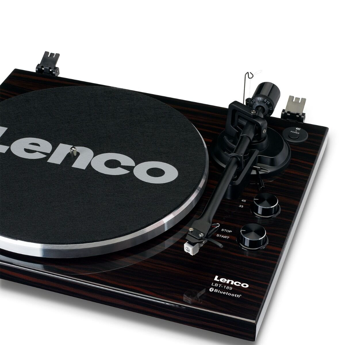 Проигрыватель виниловых дисков Lenco LBT-189 WALNUT c Bluetooth LBT-189WA купить,NaN